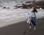 Surfbear Kids Bath Poncho - Blue
