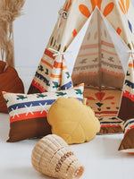 Kinder-Tipi Native Vibe – Kinder-Tipi aus OEKO-TEX Baumwolle mit Kiefernstangen