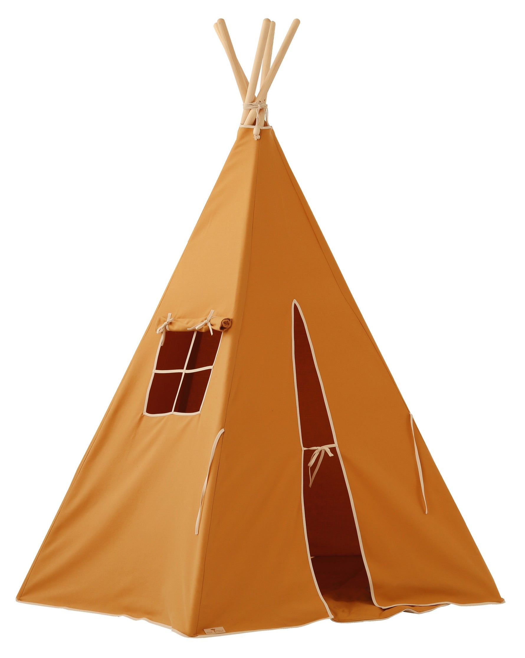 Kinder-Tipi Orche – Spielzelt aus OEKO-TEX Baumwolle mit Kiefernstangen – Produktbild 2
