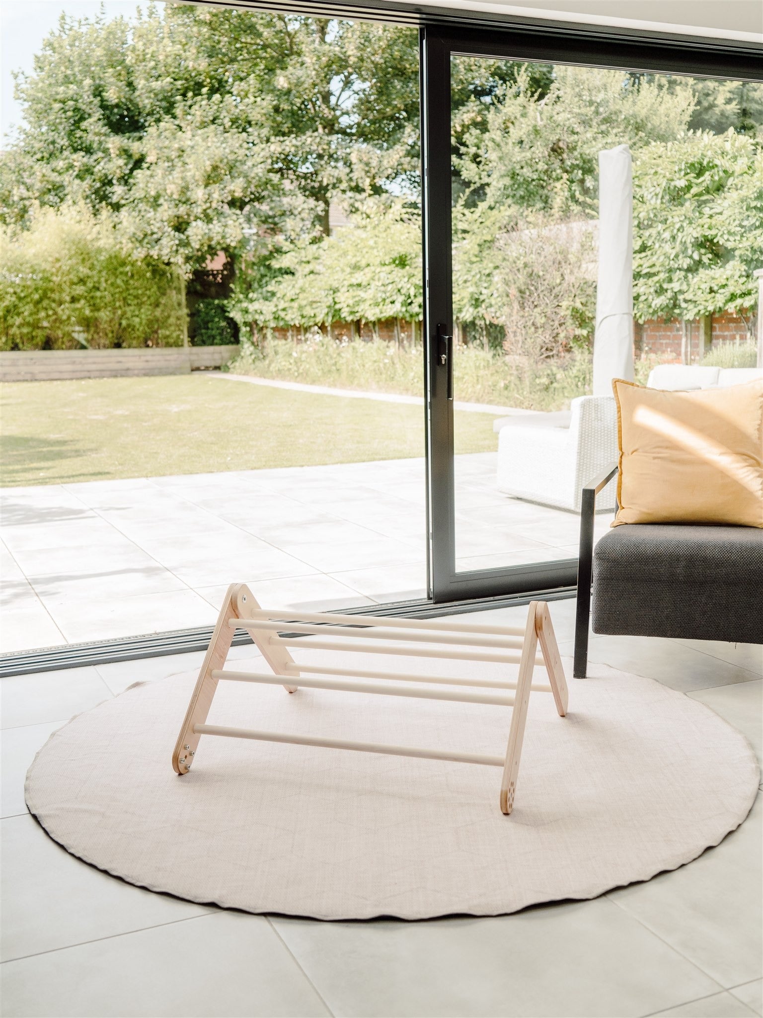 Pikler Dreieck 2-teilig aus Holz – Kletterdreieck für Kinder 2–7 Jahre – Produktbild 3