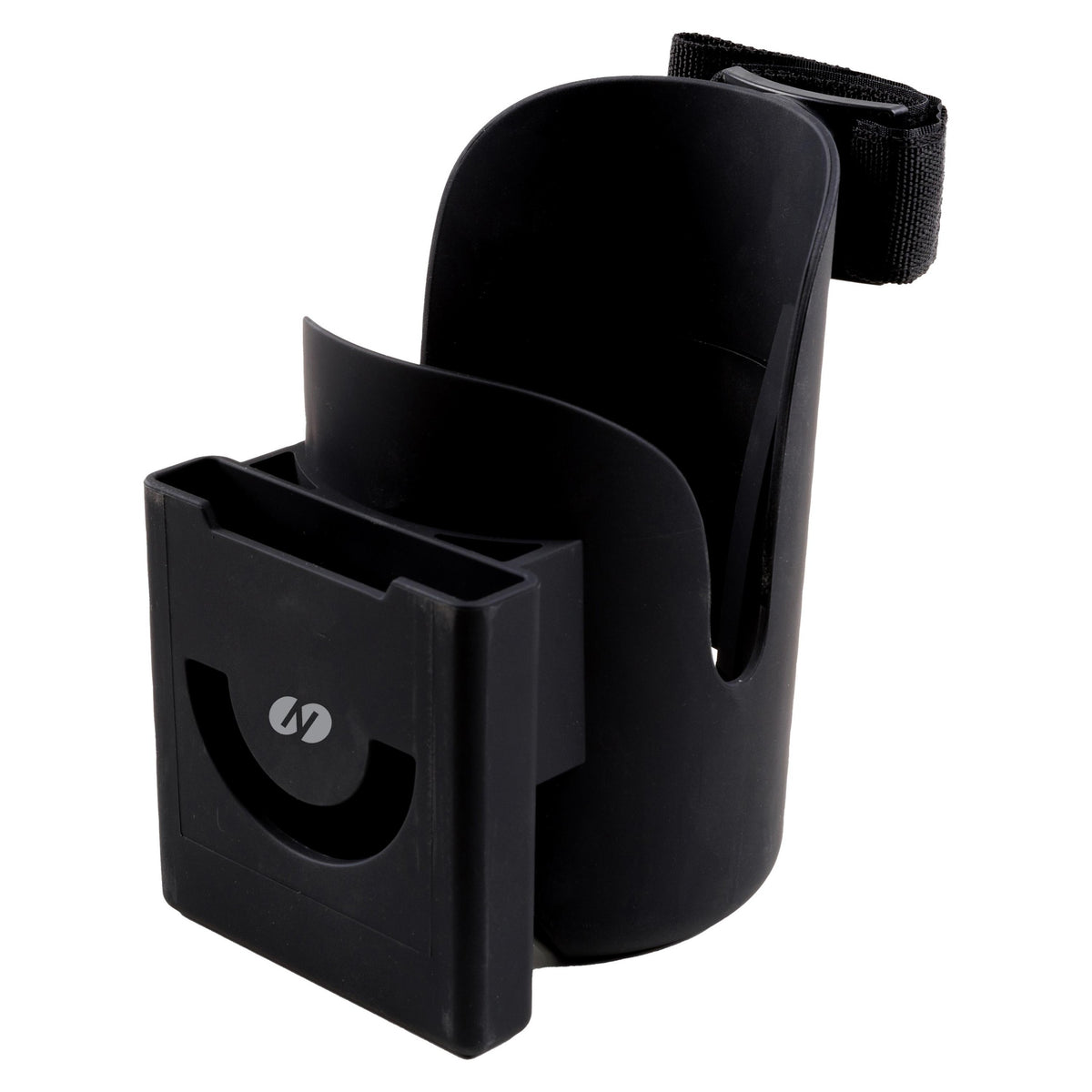 2-in-1 Stroller Cup & Phone Holder – Black