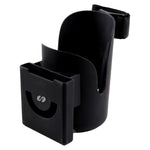2-in-1 Stroller Cup & Phone Holder – Black