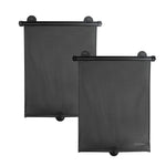 Car Window Roller Sunshade – 36 × 43 cm, Black