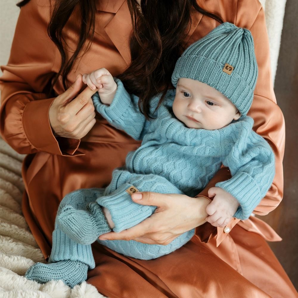 MERCI Merino Wool Baby Overall