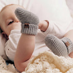 PAPSU Merino Wool Baby Booties – 0–3 Months