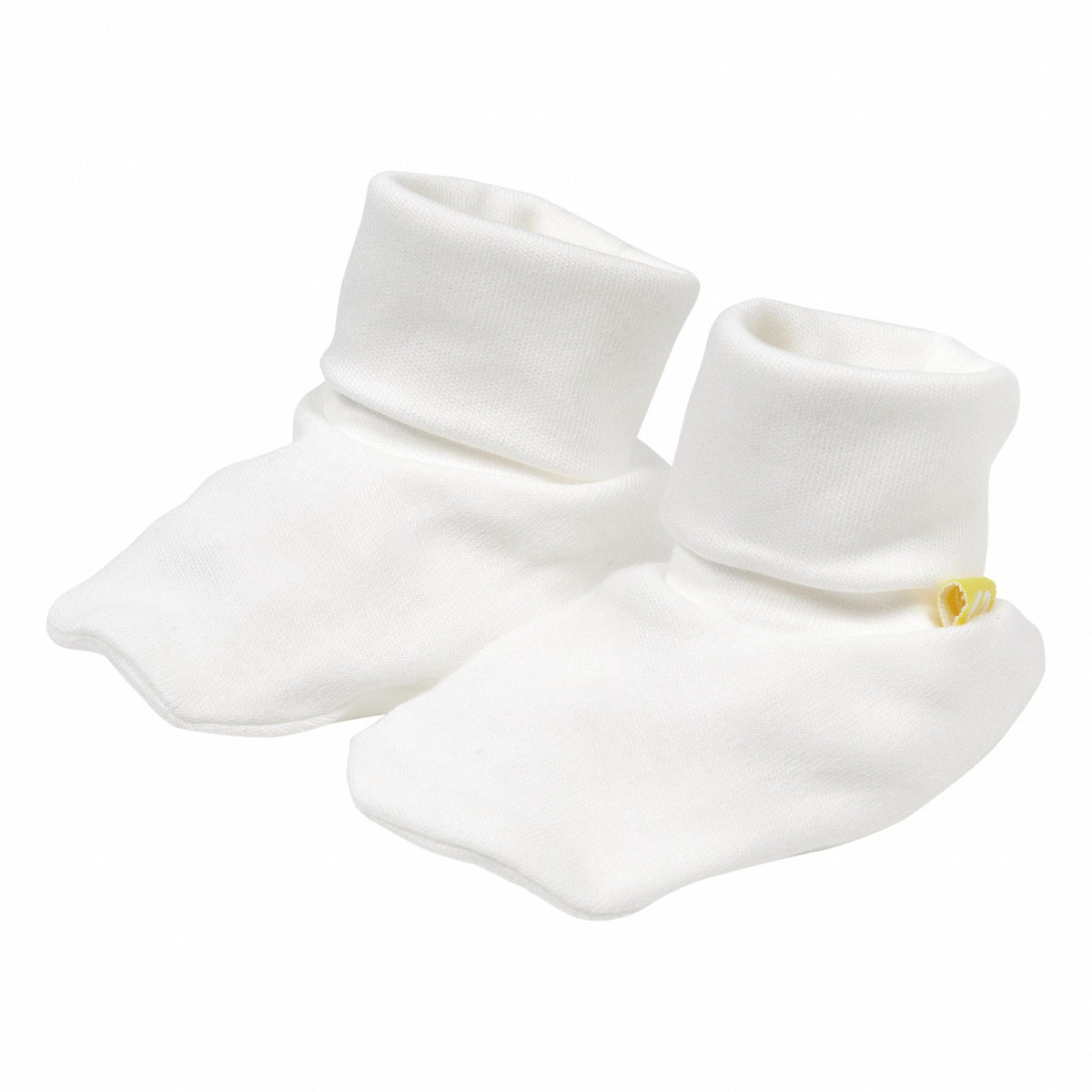 Robbie Newborn Booties – White