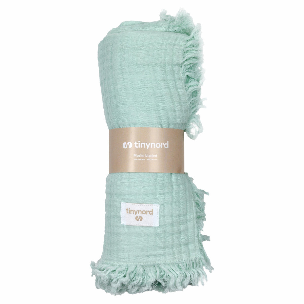 SANDY Cotton Muslin Blanket – 80 × 100 cm
