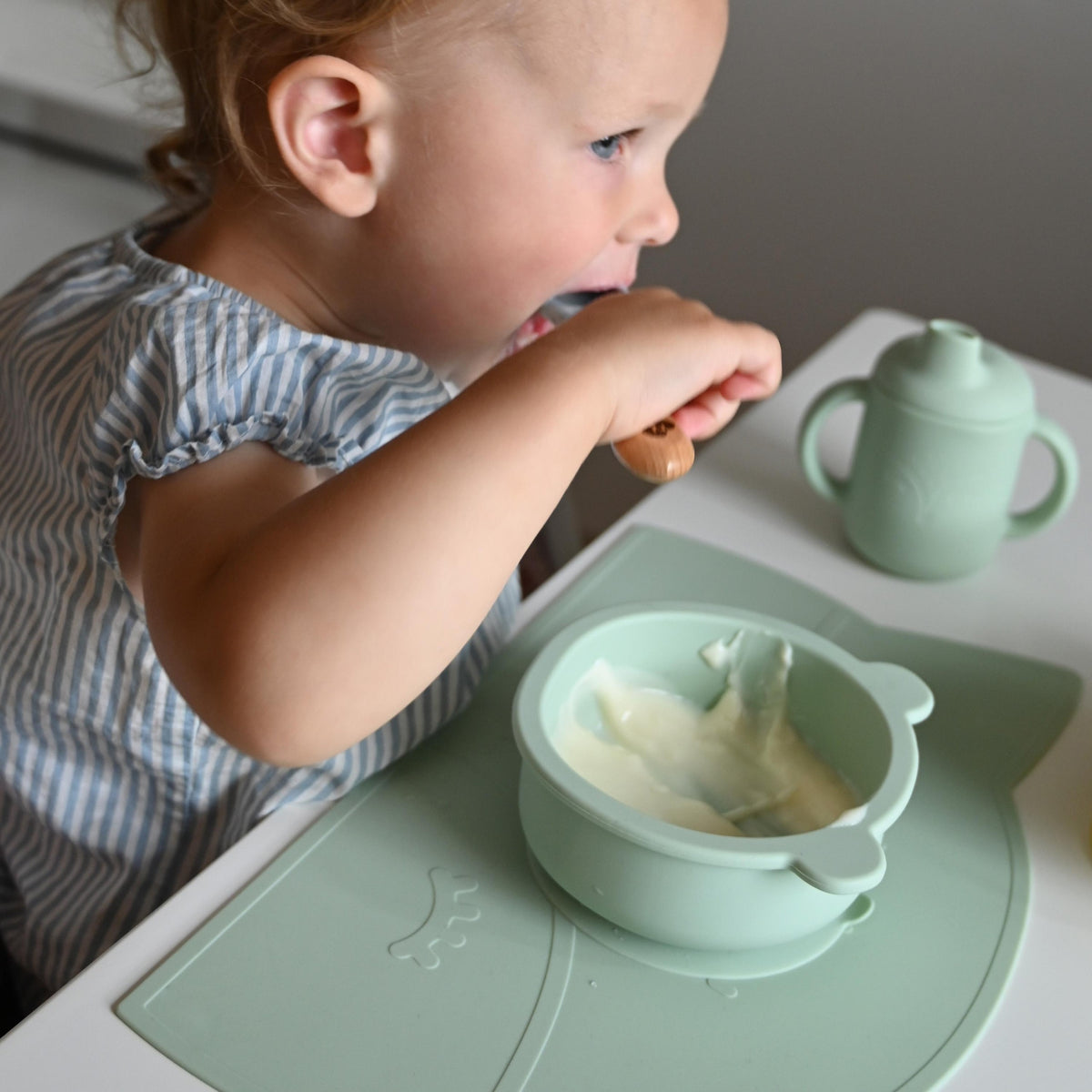 Silicone Mini Bowl with Suction Base