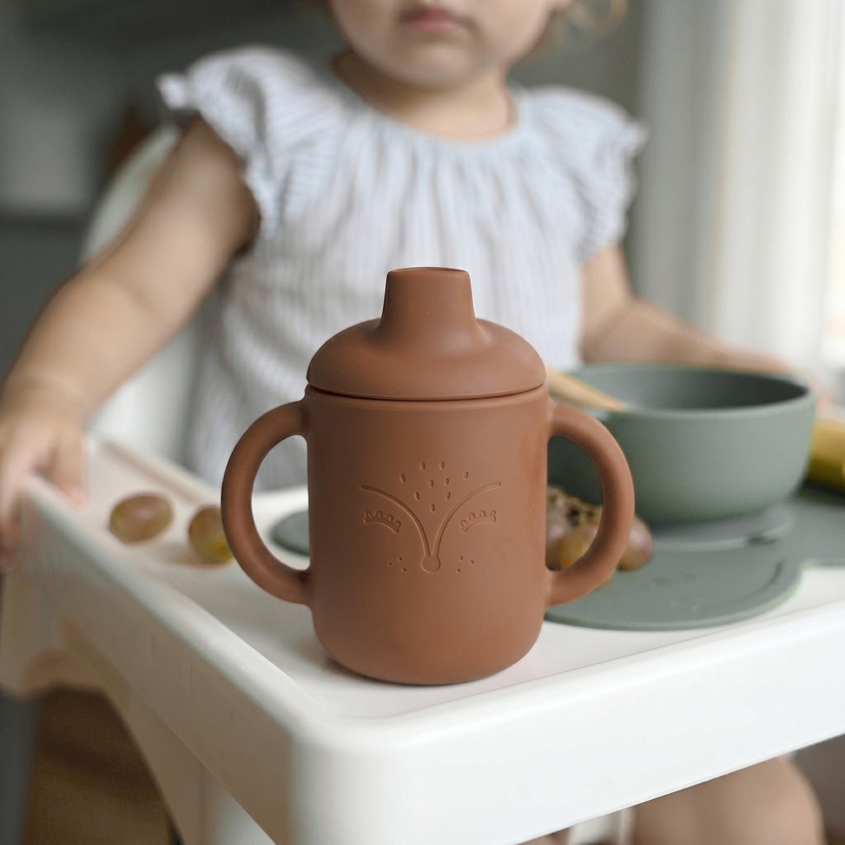 Silicone Sippy Cup with Handles