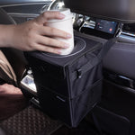 Waterproof Car Trash Box – 25 × 16 × 15 cm, Black