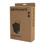 Waterproof Car Trash Box – 25 × 16 × 15 cm, Black