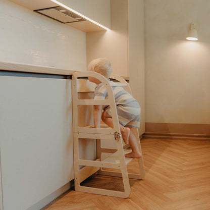 Transformable Kitchen Tower - Sleekstep and High Chair Combo