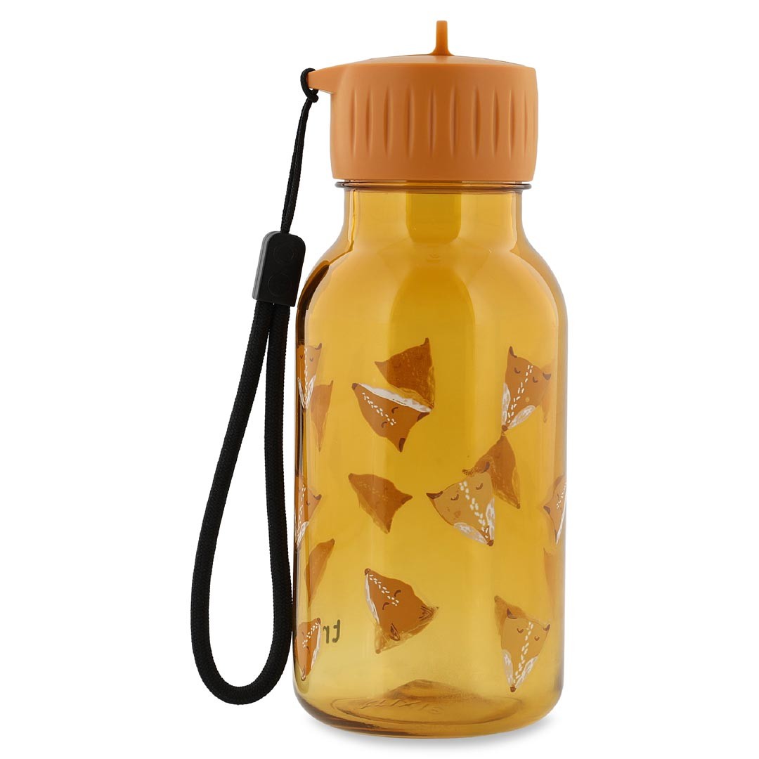 Kinder-Trinkflasche Tritan 350 ml Fierce Fox – Auslaufsichere Flasche ab 3 Jahren – Produktbild 1