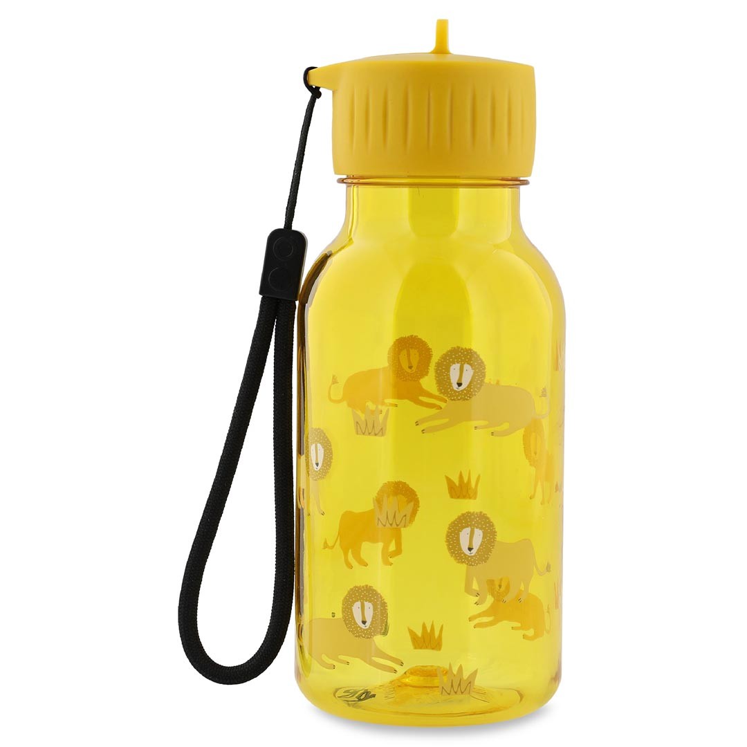 Kinder-Trinkflasche Tritan 350 ml Lively Lion – Auslaufsichere Flasche ab 3 Jahren – Produktbild 2
