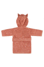 Organic Cotton Hooded Bathrobe, 1–2 Years – Mrs. Cat