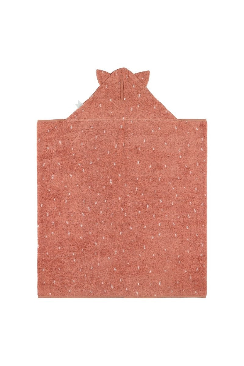 Organic Cotton Hooded Towel, 70 × 130 cm – Mrs. Cat