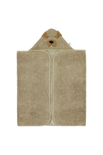 Organic Cotton Hooded Towel, 70 × 130 cm – Mr. Dog