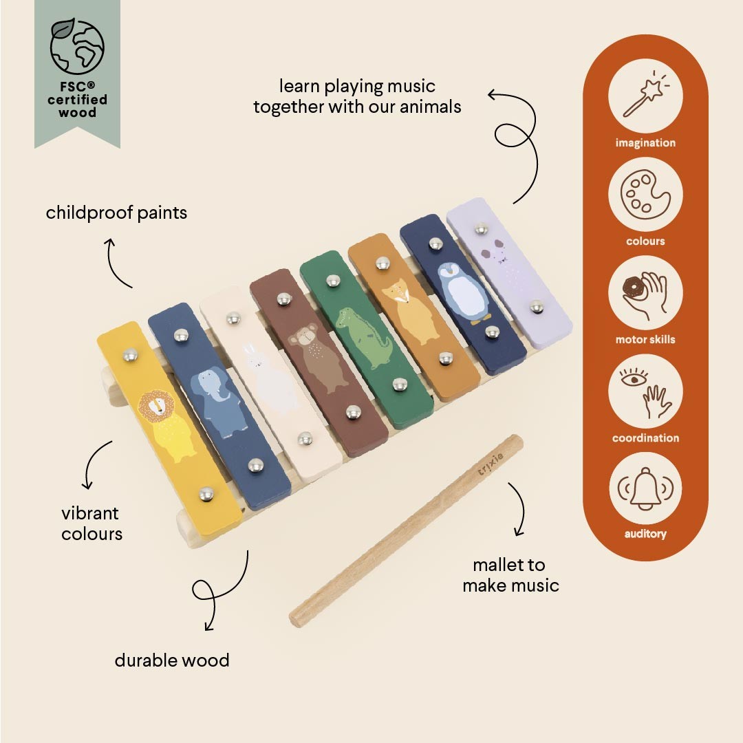 Holz-Xylophon – Produktbild 1