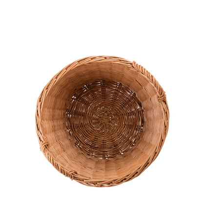 Wicker Basket For Garden And Firewood, 30L