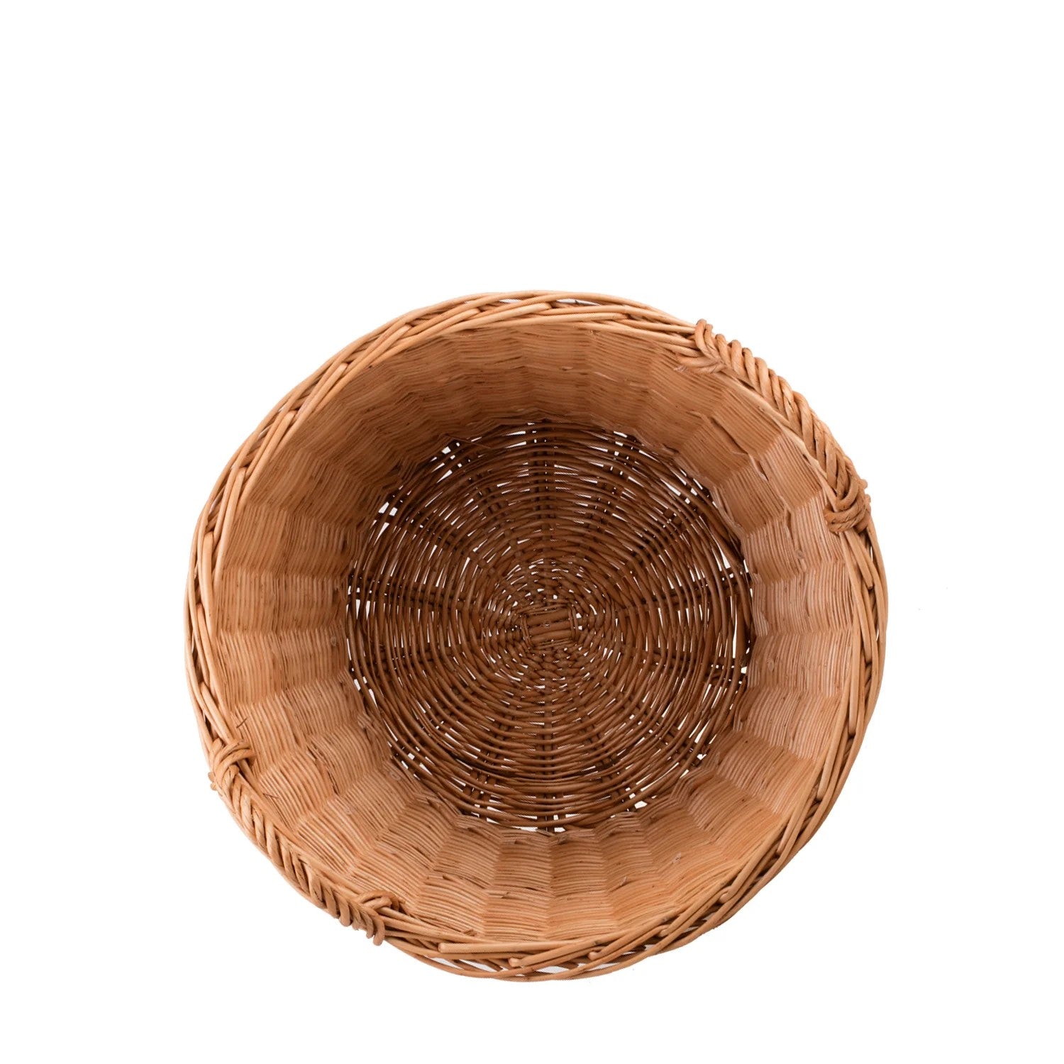 Wicker Basket For Garden And Firewood, 22L
