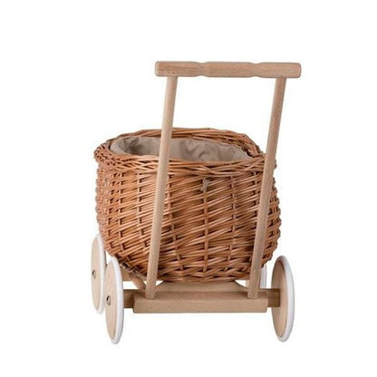 Wicker Toy Trailer 