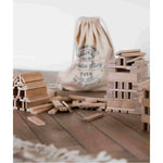 Architektur-Holzbausteine im Beutel – Natur, 200 Teile – Produktbild 2