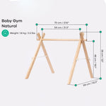 Baby Spielbogen aus Holz – Montessori Baby-Spielbogen ab Geburt bis 6 Monate