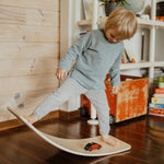 Montessori Balancebrett aus Holz – Balancebrett aus Holz für Kinder & Erwachsene