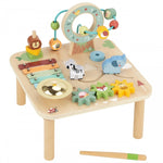 Montessori Aktivitätstisch aus Holz – 5in1 Musik- & Sensorik-Spieltisch ab 18 Monaten – Produktbild 2
