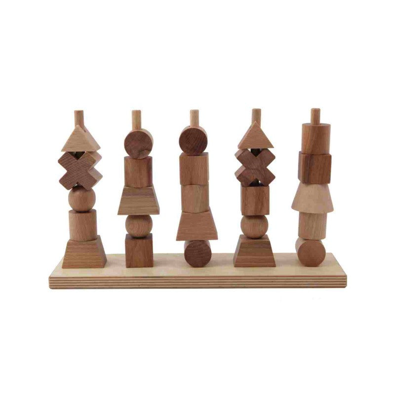 Holzzaun-Steckpuzzle – Natur – Produktbild 1