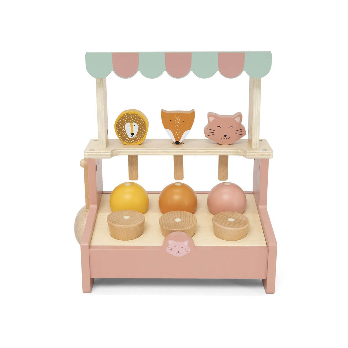 Trixie Eisladen aus Holz – FSC Spielzeug Eisdiele mit magnetischem Portionierer – Produktbild 4