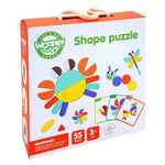 Montessori Formenpuzzle aus Holz – Lernspiel mit 55 Teilen für Kinder ab 3 Jahren – Produktbild 3