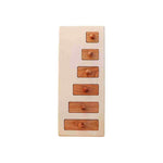 Holz-Puzzlebausteine – Lang und kurz – Produktbild 1