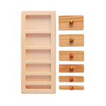 Holz-Puzzlebausteine – Breit und schmal – Produktbild 3