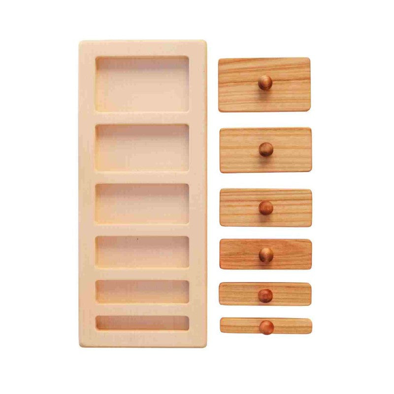 Holz-Puzzlebausteine – Breit und schmal – Produktbild 3