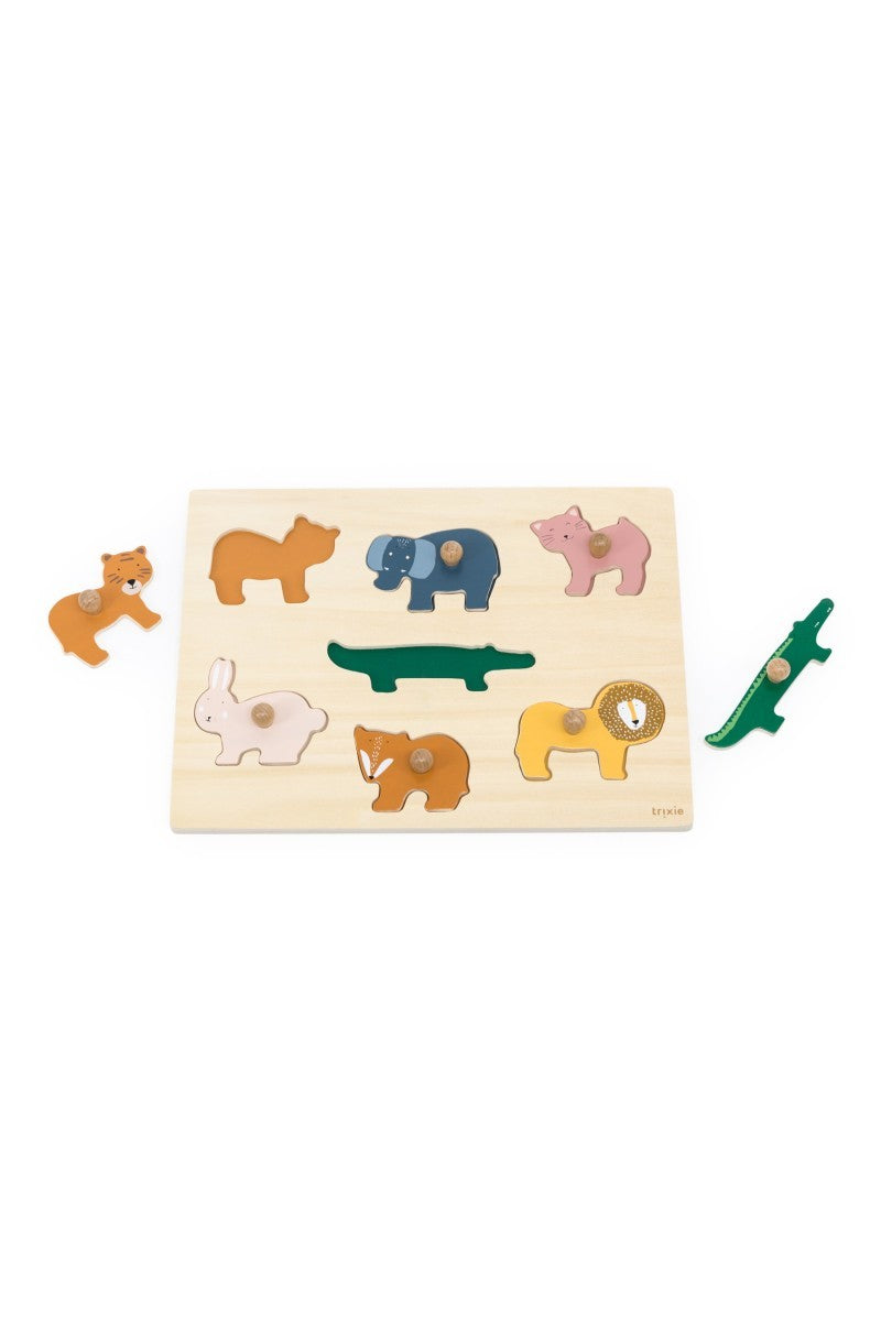 Holzpuzzle Trixie Baby Animals, 7 Teile – Produktbild 2