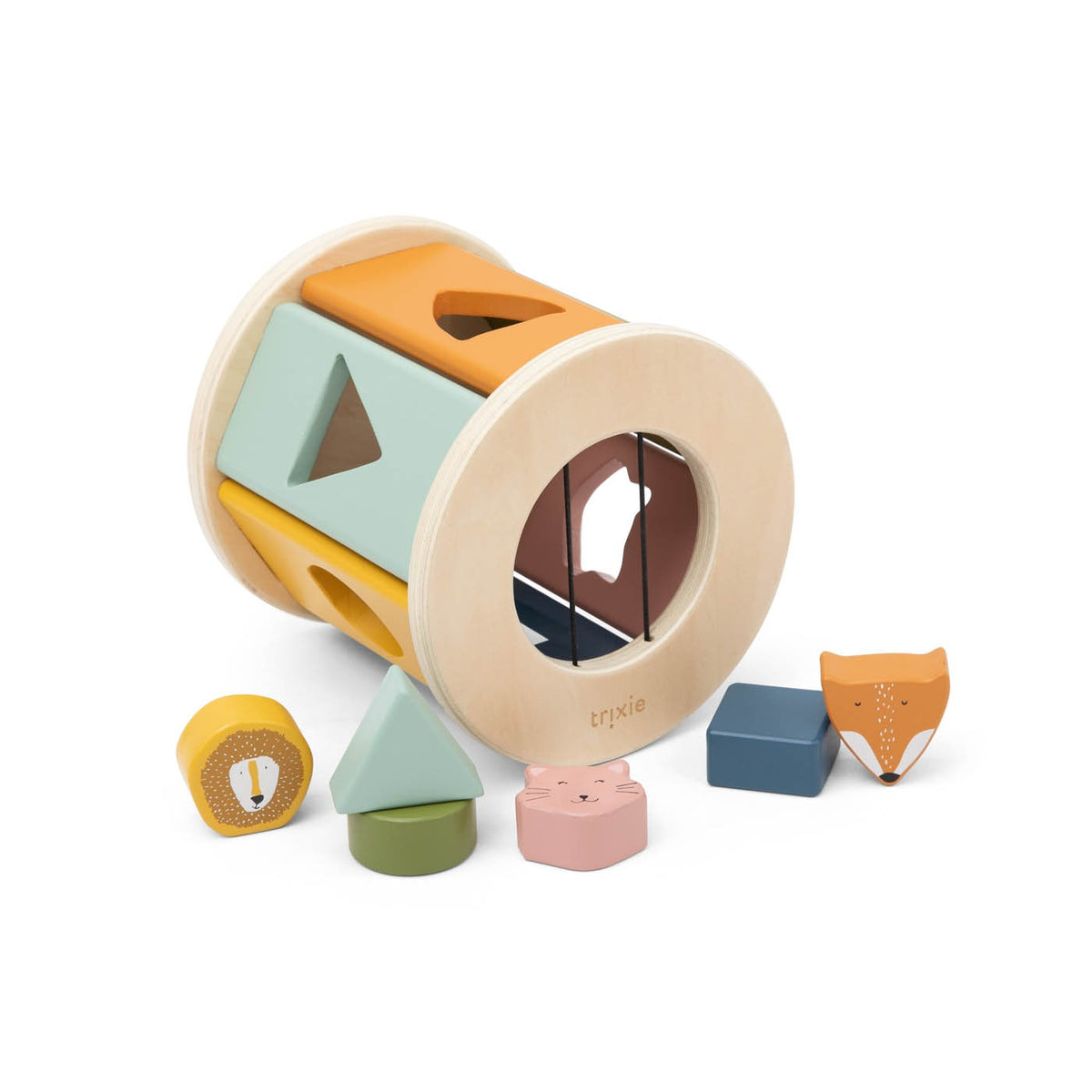 Holz-Hammerspiel Bauernhof – Montessori Nagelspiel aus FSC-Holz für Kinder ab 3 Jahren – Produktbild 2