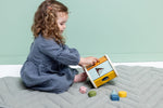 Holz-Hammerspiel Bauernhof – Montessori Nagelspiel aus FSC-Holz für Kinder ab 3 Jahren – Produktbild 3