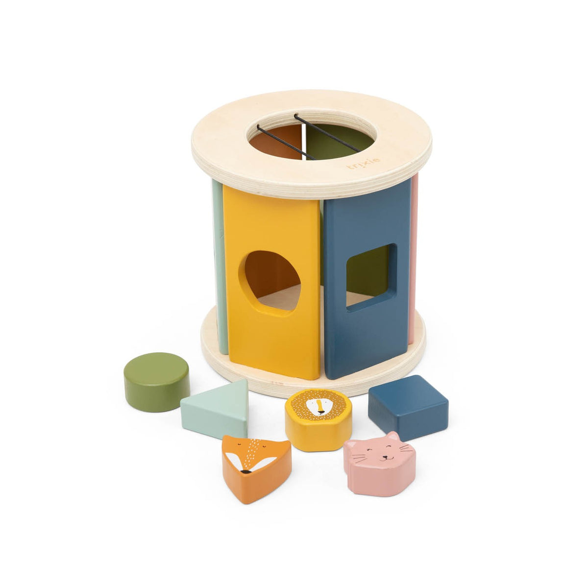 Holz-Hammerspiel Bauernhof – Montessori Nagelspiel aus FSC-Holz für Kinder ab 3 Jahren – Produktbild 4