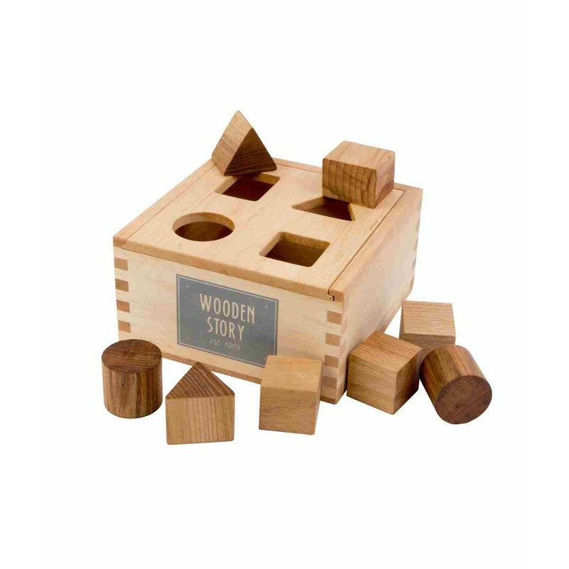 Holz-Sortierbox – Natur – Produktbild 3