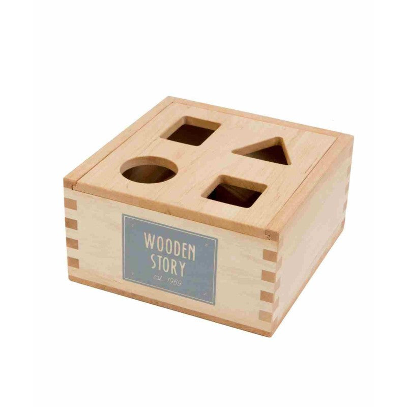 Holz-Sortierbox – Natur – Produktbild 2