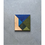 Wooden Story Tangram kalte Farben – Montessori Holzpuzzle mit Aufbewahrungsbeutel FSC-zertifiziert