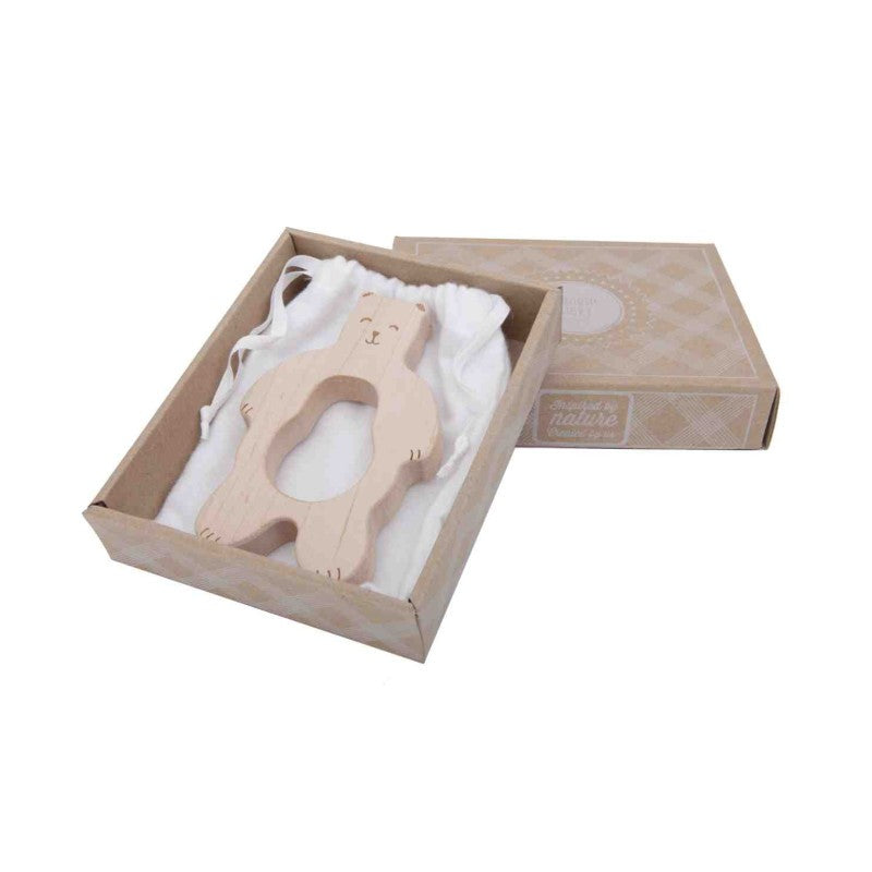 Holzbeißring – Teddy – Produktbild 3
