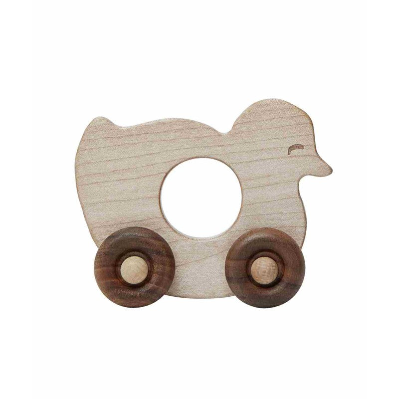 Nachziehspielzeug aus Holz – Ente – Produktbild 1