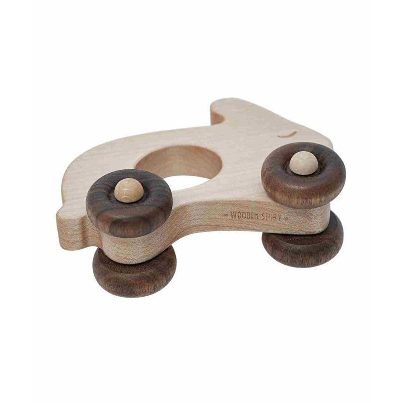 Nachziehspielzeug aus Holz – Hase – Produktbild 2