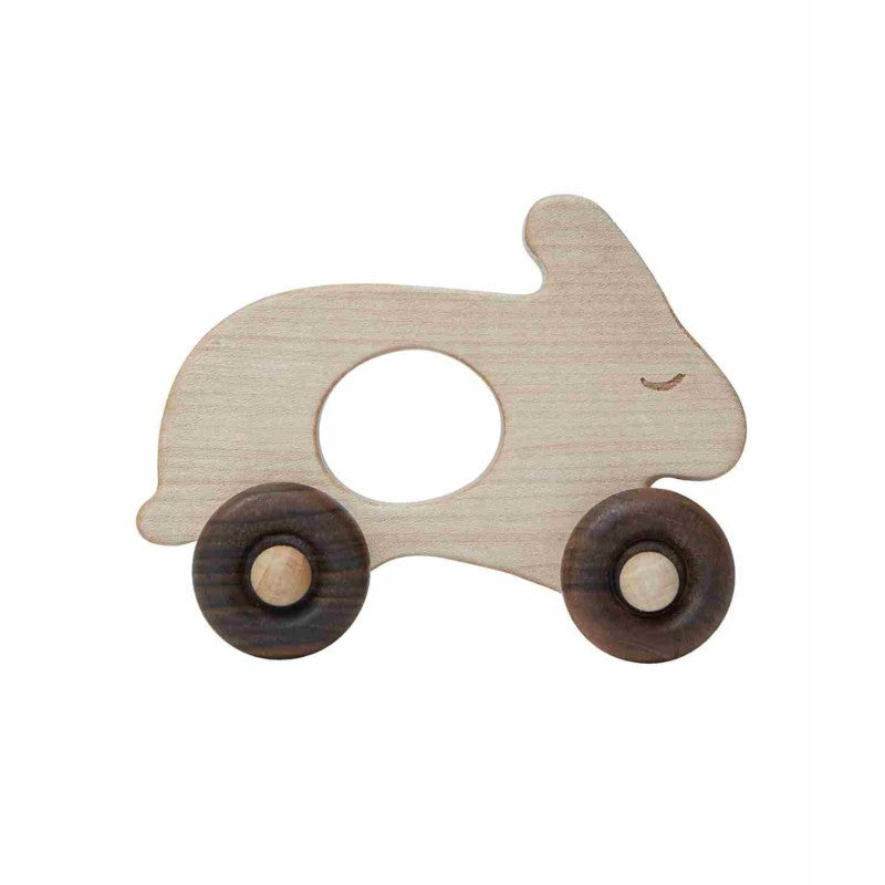 Nachziehspielzeug aus Holz – Hase – Produktbild 1