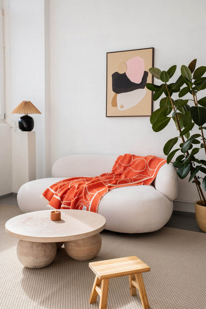 Yuna cotton throw